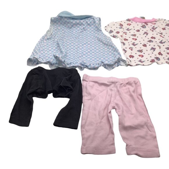 Lot Of 5 Baby Girl Clothes Size 3-6M Tiny Tots & Little Wonders Mixed Styles - Picture 8 of 14